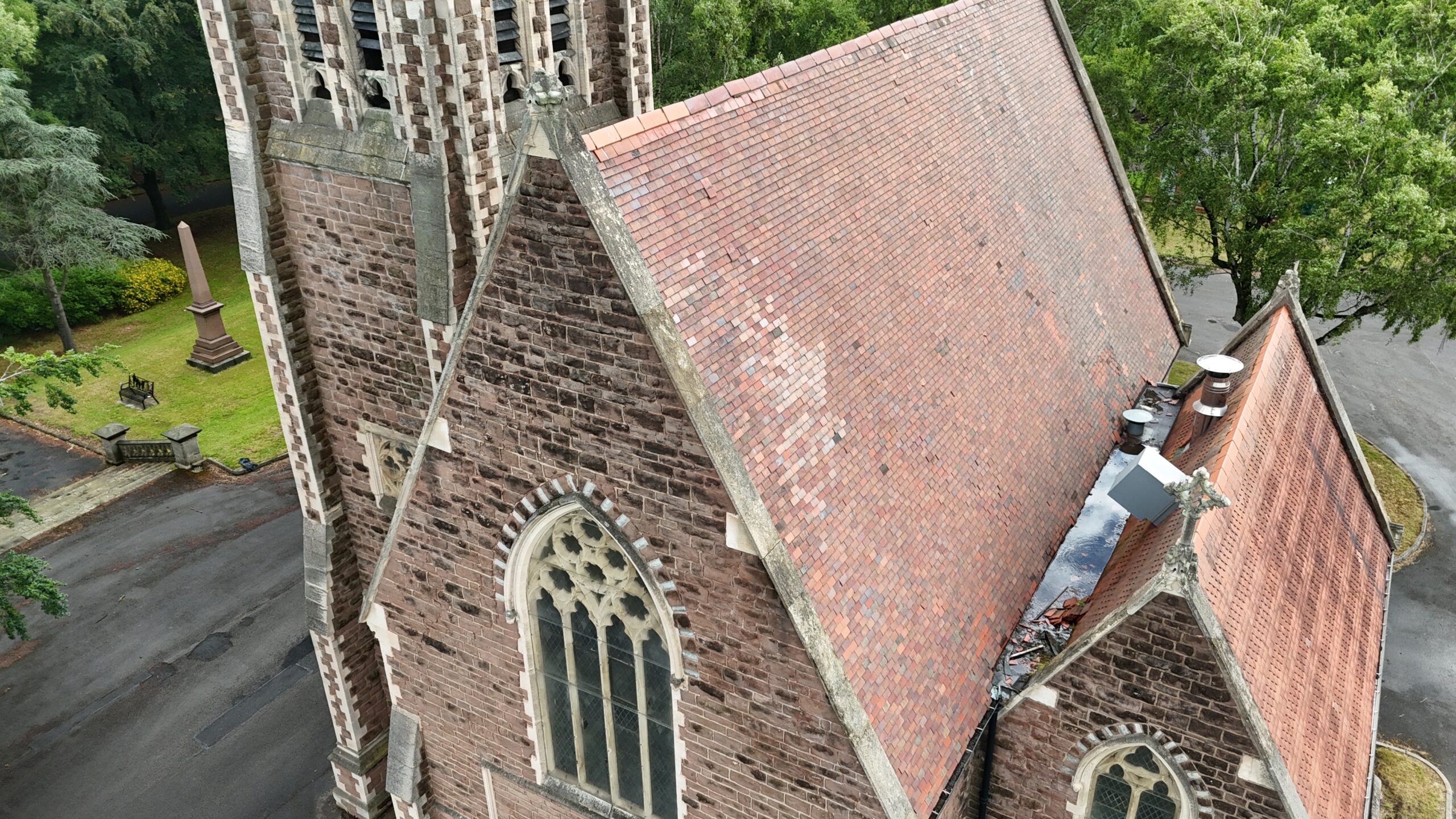 Commercial building survey of traditional brick property